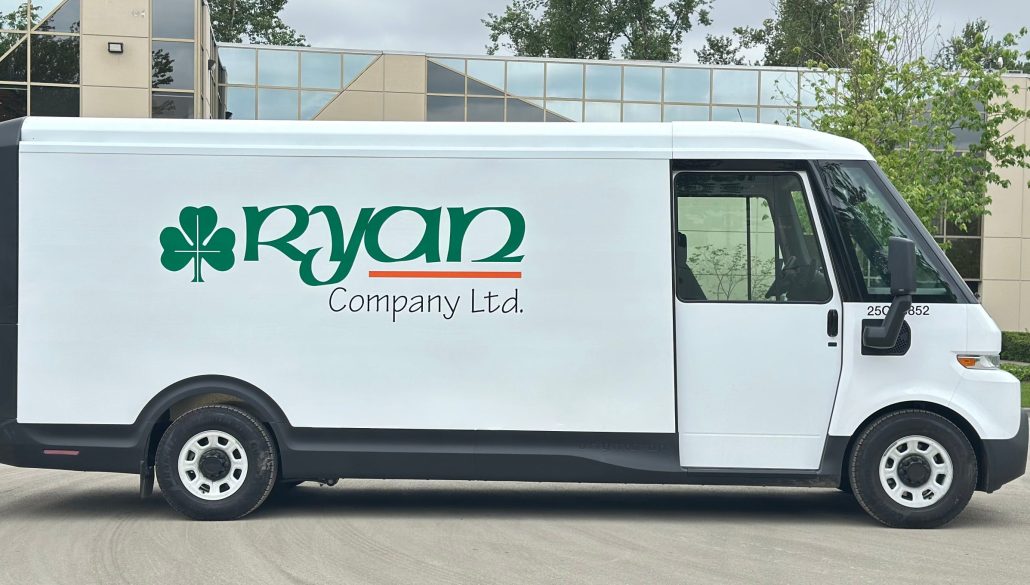 Ryan Vending Electric Delivery Van